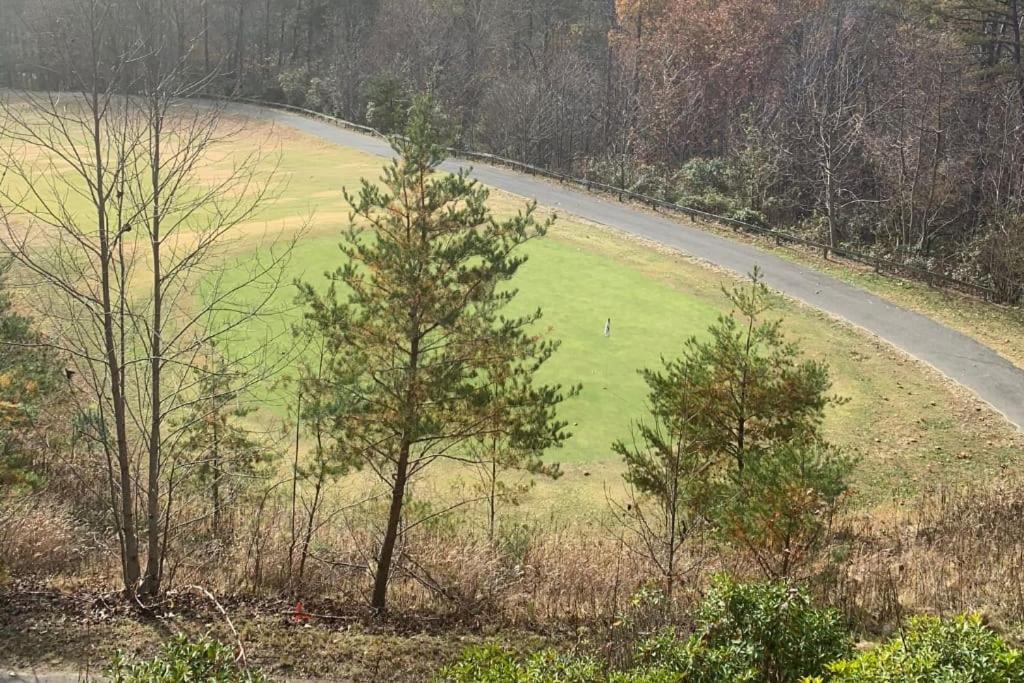 Condo With Stunning Mountain And 6Th Green Views Near Harrahs Cherokee Bryson City Whittier Exterior photo